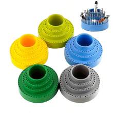KLONKEE [Drill Bit Accessories Storage] Rotating Tool Organizer - Drill Bit And Accessories Storage Box For Home Renovation, Durable Plastic - Rotating Tool Organizer - View 2