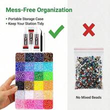 15/28/30/32/40 Colors Jelly Resin Rhinestone Set, Multi-Color Resin Rhinestones And Flat-Back Gemstones Set, Shiny Decorative Rhinestones DIY Craft Materials, Suitable For Clothing Rhinestone Decoration, Jewelry Making, Holiday Decoration - Multicolor - View 4