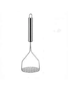 1pc Stainless Steel Potato Press, Potato Masher, Potato Pulp Extractor, Potato Pulp Press Tool, Potato Masher, Manual Vegetable And Fruit Masher For Pulp Extraction Tool - Multicolor - View 9