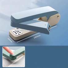 1 buah Stapler Ergonomis Berputar 360°, Hadiah untuk Guru, Terbuat dari Besi Ringan Buatan Tangan, Mudah Digunakan untuk Siswa dan Kantor, Dapat Menjepit Hingga 25 Lembar Secara Bersamaan, Hadiah Apresiasi Hari Guru dan Thanksgiving - stapler - View 11