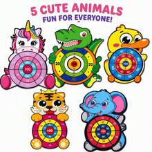 Mainan Papan Dart Bola Lengket Unicorn Kartun Hewan Besar Baru, Cocok untuk Pemecahan Teka-Teki Anak-Anak, Pilihan Unggul untuk Permainan Interaktif Dalam dan Luar Ruangan Orang Tua dan Anak-Anak, Juga Permainan Pesta Populer untuk Anak-Anak - Bebek kuning - View 8