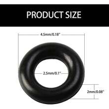 50 قطعة/مجموعة حلقات O-Rings لأعمدة السهام وحلقات السهام الفولاذية، حلقات أعمدة السهام غير الانزلاقية، حلقات السهام الفولاذية لأعمدة البلاستيك، حلقات O-Rings المطاطية لأعمدة السهام المعدنية، إكسسوارات السهام - 50 قطعة وأداة واحدة - مشاهدة 5