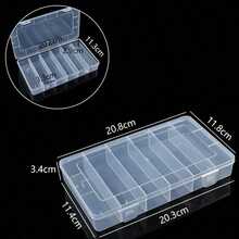 Transparent Portable Eyelash Extension Storage Box (With Lid) - Ideal For Eyelash Technicians, A Great Choice For Beauty Product And Cosmetic Storage - Multicolor - View 12