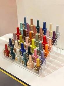 3/5/7層透明壓克力化妝品收納展示盒 多功能收納盒 用於存放香水、指甲油、口紅、精油與時尚眼鏡 化妝品收納盒 時尚化妝品架 現代壓克力盒 - 多色的 - 查看 3