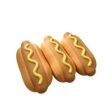 1pc Oversized TPR Realistic Bread Squishy Stress Relief Toy, Super Large Squeeze Toy - Multicolor - View 6