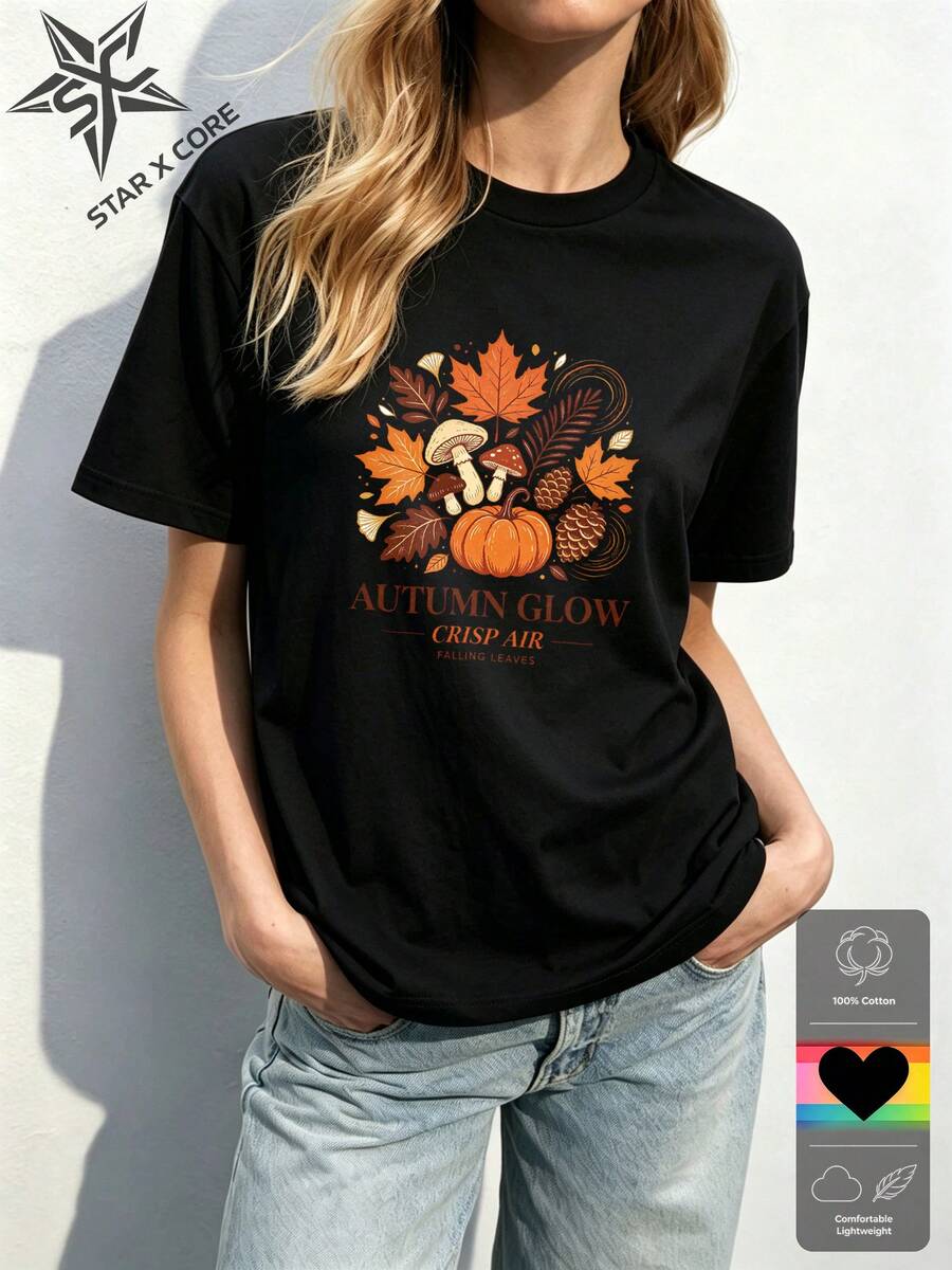 Women T-Shirts - 黑色 - 查看 1