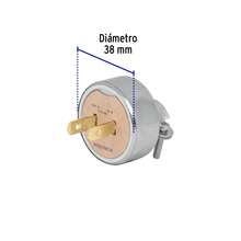 TRUPER KIT 2 PC-Unshielded Industrial Plug, Volteck - A - View 2