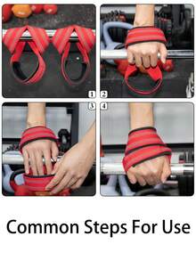 Weight Lifting Wrist Wraps Dumbbell Protection Band For Men And Women Figure Eight Lifting Straps For Exerise Workout Gym Winter Home Outdoor Indoor Daily Back To School Travel Holiday Wedding Favor Essential Accessory - Multicolor - View 6