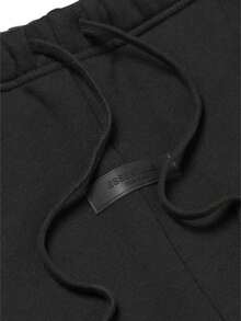Fear Of God Essentials Sweatpant Black (SS22) Unisex - 黑色運動褲 - 查看 6