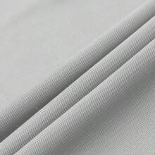 Set Kasual Pria: Kemeja Polo Lengan Panjang dan Celana Olahraga Longgar dengan Tali Serut di Pinggang - Light Grey - View 7