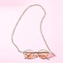 1 Simple And Fashionable Retro Campus Chain Buckle, Glasses Chain, Mask Chain, Glasses Strap, Fashion Glasses Necklace, Glasses Lanyard Strap - Regular Style - View 6