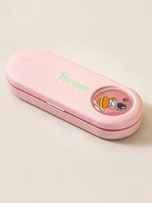 Bộ hộp đựng văn phòng phẩm 2 lớp in logo văn bản tùy chỉnh hình phi hành gia, hộp bút hoạt hình cho học sinh dung tích lớn, hộp bút cao cấp phong cách tối giản siêu đẹp đa năng, quà tặng đồng nghiệp, bạn bè, người lớn tuổi, bạn cùng lớp, giáo viên - Nhiều màu - Xem 9