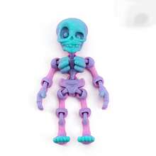 Random Color 1/3/5/10pcs Skull Decor - Colorful Skull Ornaments - Suitable For Halloween Gifts, Home Decor, Car Decor, Collectibles, Home Arrangement, Christmas Gifts, Gift Fillers, Carnival Gifts - Multicolor - View 6