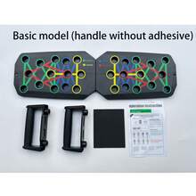 Set Papan Push-Up Lipat Multifungsi, Sistem Latihan 30-in-1 dengan Kode Warna, Pegangan Anti-Selip, Pita Resistensi, dan Matras Anti-Selip, Peralatan Kebugaran Rumah Portabel untuk Latihan Dada, Bahu, Punggung, dan Trisep, Cocok untuk Pemula Pria dan Wanita - MultiWarna - View 13