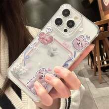 [24h Shipping from DE/FR/ES]handy hüllencoque iphonefundas iphoneFunda para Teléfono - Estuche para Tarjeta de Álbum de Fotos con Diseño de Gato Adorable, Antigolpes y Anti-caídas, Adecuada para iPhone 16 16Pro 16Promax 15Pro 15Promax 14 14Promax 13 12 11 XSMAX XRShockproof, scratch-proof, no yellowing    perfect gift - A - Ver 5