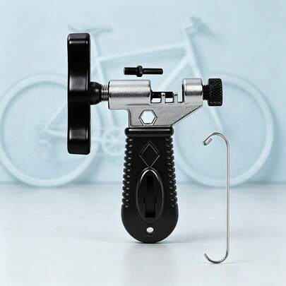 3rd Generation Universal Road & Mountain Bike Chain Tool With Chain Hook, For Daily Maintenance And Emergency Repair