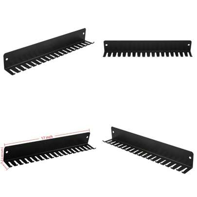 Iron Rack Cordless Tool Storage Racks Wall Mount Holder Suitable For Enclosed Trailer Shop Garage Plier Black
