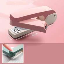 1 buah Stapler Ergonomis Berputar 360°, Hadiah untuk Guru, Terbuat dari Besi Ringan Buatan Tangan, Mudah Digunakan untuk Siswa dan Kantor, Dapat Menjepit Hingga 25 Lembar Secara Bersamaan, Hadiah Apresiasi Hari Guru dan Thanksgiving - stapler - View 8