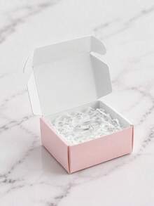 50pcs Pink Cardboard Packaging Boxes, Mini Cardboard Gift Boxes, Small Paper Boxes. These Pink Mini Packaging Boxes Are Shaped Like Airplanes, Very Practical And Suitable For Packaging Rings, Earrings And Other Accessories. Suitable For Weddings, Birthdays, Festivals, Christmas And Other Occasions, Also Can Be Used For Jewelry Display Or Packaging Purposes. In Addition, These Packaging Boxes Can Also Be Used As Party Gifts Or DIY Gift Boxes. - Multicolor - View 8