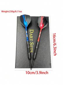 Set Anak Panah Jarum Profesional 6 Buah/Set 23g dengan 6 Buah Sayap Cadangan untuk Olahraga Dalam dan Luar Ruangan - Gaya 1 - View 7