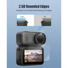 [2-Pack] Osmo NANO Screen Protector, Screen Protector (Does Not Include Camera Lens Protector), Compatible With Osmo NANO Camera, 9H Hardness Ultra-Clear Tempered Glass, Scratch-Resistant, Anti-Fingerprint - View 5