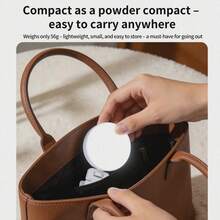 Portable Mini Clip-On Round LED Fill Light That Can Be Magnetically Attached Or Used As A Stand; A Pocket-Sized Handheld Light Suitable For Mobile Phone Cameras, Live Streaming, And Photography. - Multicolor - View 4