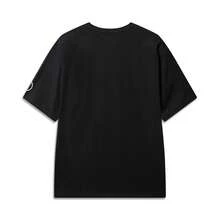 Li-Ning Way Of Wade 快乾反光 T-shirt ATSW089，男款冰感透氣籃球與戶外上衣 - 黑色 - 查看 2