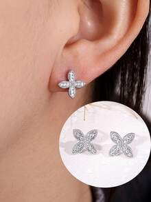 1 Pair Luxury High-End Unique Design Earrings For Wedding, Evening Party, Gift For Girlfriend - W17888 - View 8