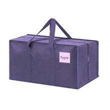 1pc Thick Non-Woven Fabric Large Capacity Moving Packing Bag, Clothes & Quilt Storage Bag, Travel Outdoor Luggage Bag - View 7