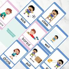 55pcs Cross-Border Knowledge Small Cards, Perceptual Math Learning Educational Cards, Exquisite Boxed Lomo Cards, Can Be Stored In Card Album, Wallet, Backpack, Etc., Also Can Be Used As Decorative Ornament, Desktop Exquisite Accessory, Suitable As Gift For Friends. Bookmark, Collectible Card, Valentine's Day Gift, Fan Merchandise, Collection Card, New Set Greeting Card - Multicolor - View 2