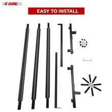 5 Core Multi Guitar Rack Stand Floor 7 Slot Adjustable Guitars Holder - Black - View 7