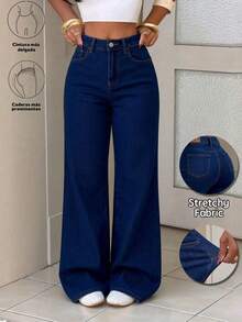 Women Jeans - Deep Blue - View 1