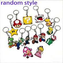 SUPER MARIO BROS. 12pcs Cartoon PVC Keychain Keychain, Used For Birthday Party Gifts And Back To School Gifts - Multicolor - View 5