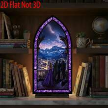 2D Flat, Velaris Library Night Court, Fantasy Bookshelf Plugin, Unique Decorative Gift For Book Lovers, Perfect For Fantasy Literature Fans - A - View 2