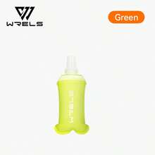 1個 WRELS 可折疊水壺，便攜式水壺，健身與跑步配件，單車與露營補水包 - 彩色 - 查看 18