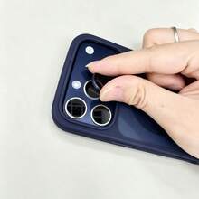 Kit Konversi Baru Berwarna Biru [Kompatibel dengan iPhone 13 Pro/14 Pro/15 Pro/16 Pro, Konversi Sekali Klik ke 17 Pro Max], Pemasangan Mudah, Anti Kerut, Anti Gores, Tipis dan Ringan, Konversi Instan ke Model Baru, Dapatkan Ponsel Baru Secara Instan, Casing Ponsel - Biru - View 5