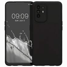 Phone Case For A94 5G, With Camera Protection, Slim Shockproof Flexible Black Matte Soft Silicone Protective Cover - Black - View 6