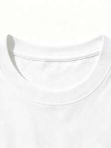 Mens Clothes Set Of 2pcs Including A White T-Shirt Featuring A Black And Golden '23' Print,Shorts That Have Golden '23' Accents And A White Drawstring - 白色1 - 查看 3