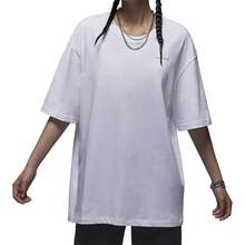 Nike Authentic JORDAN Women's Minimalist Crew Neck Casual Loose Short Sleeve T-Shirt HM4373-100 - HM4373-100 - View 8