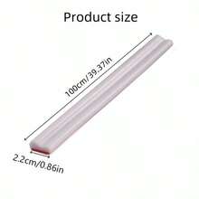 100/200/300/500cm 自黏式PVC裝飾條 | 歐式/現代風通用款 | 適用於牆面/地板/櫥櫃/電視牆 | 柔軟可裁剪，無需鑽孔 | 客廳/玄關/全屋裝飾，精緻居家細節 - 彩色 - 查看 10