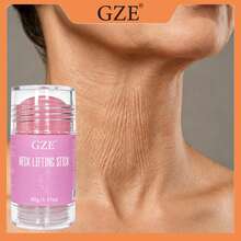 GZE Barra Levanta Cuello 40g/1.41oz Bola Rodante Barra Reafirmante de Cuello Portátil Crema Antienvejecimiento Reafirmante de Cuello Suaviza Líneas del Cuello Levanta la Línea de la Mandíbula - 40g - Ver 4