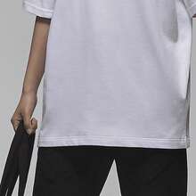 Nike Authentic JORDAN Women's Minimalist Crew Neck Casual Loose Short Sleeve T-Shirt HM4373-100 - HM4373-100 - View 4