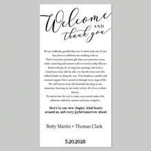Minimalist Luxury Customized Wedding Thank You Cards, Gold Foil & Black Calligraphy Dual Styles, Personalized Name & Date, Table Decor, Candy Gift Tags, Wedding Photo Props, Suitable For Indoor/Outdoor Weddings, Engagement & Reunion Parties, Customized Personalized Thank You Text - Customized Thank You Cards - View 8