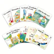 Spanish Storybook Set For Children (10 Volumes) - Includes Introductory Picture Books, Educational Stories, And Early Readers; Perfect For Reading On The Go And Makes An Excellent Birthday Or Back-To-School Gift For Boys And Girls. - Multicolor - View 2
