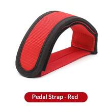 4 Colors Nylon Anti-Slip Bicycle Pedal Strap, Adjustable Fixed Tooth Bicycle Pedal Strap, Outdoor Cycling Accessories - Multicolor - View 9