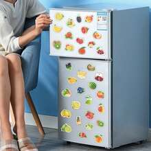 50 piezas de pegatinas de frutas, un conjunto de pegatinas vibrantes y coloridas hermosas, adecuadas para todo tipo de festividades, fiestas, portátiles, tabletas, patinetas, diarios, álbumes de recortes, botellas de agua - Fruta - Ver 7