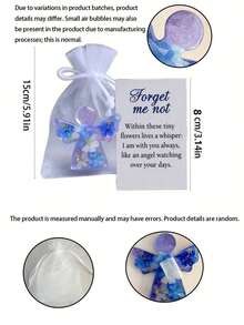 1/2 Sets Angel Hug Theme Decorative Cards With Inspirational Text, Suitable For Female Teacher Appreciation Gifts, Back To School Classroom, Home, Holiday Party Decoration, Halloween Christmas Multi-Purpose Greeting Cards Commemorative Decorative Cards - A - View 6