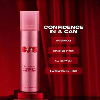 One Size On 'Til Dawn Mattifying Waterproof Setting Spray 3.4 Oz / 143 ML