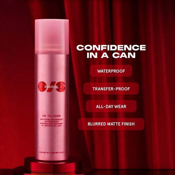 One Size On 'Til Dawn Mattifying Waterproof Setting Spray 3.4 Oz / 143 ML