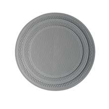 Silicone Non-Slip Table Mat, Round Heat-Resistant Placemat, Home Use Heat-Insulating Coaster And Pot Mat, Drainable High-Temperature Resistant Steamer Pad - View 7